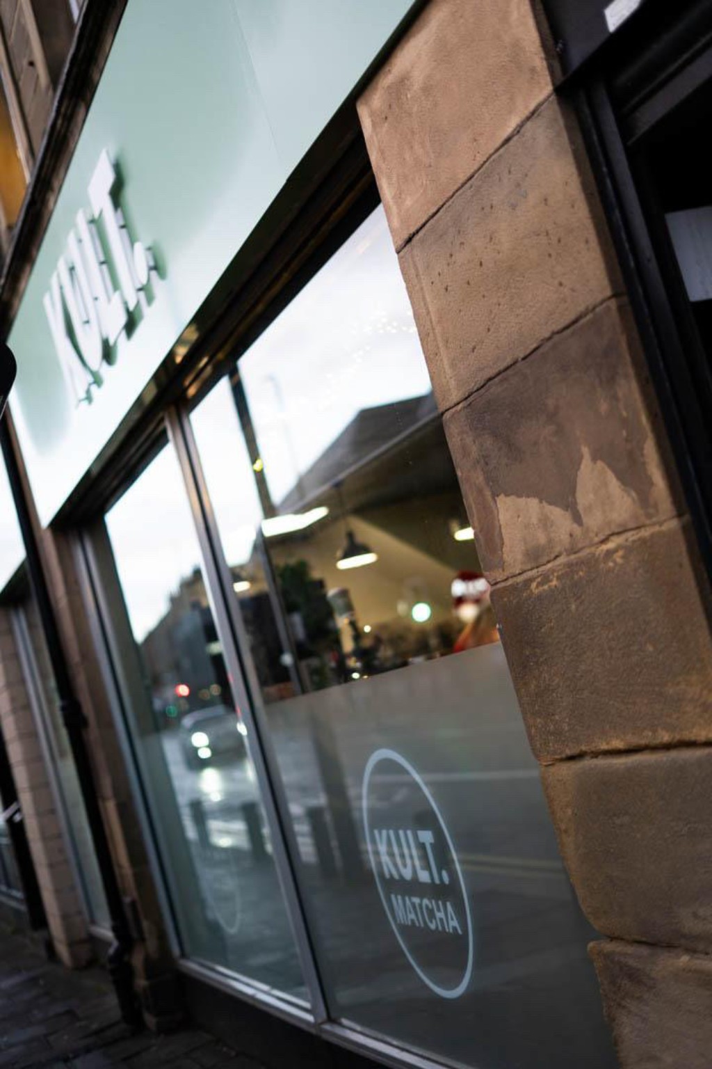 KULT. Gosforth café frontage